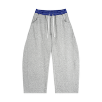 Canning Plaid Baggy Sweatpants