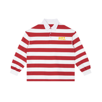 CANNING Color Block Stripe Polo Shirt