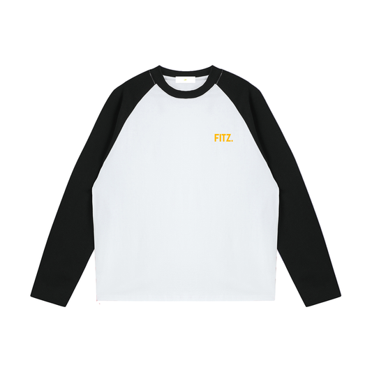 CANNING COLOR BLOCKED RAGLAN LONG SLEEVE T SHIRT