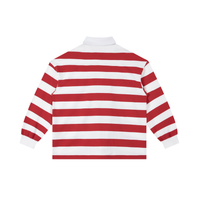 CANNING Color Block Stripe Polo Shirt