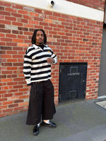 CANNING Color Block Stripe Polo Shirt