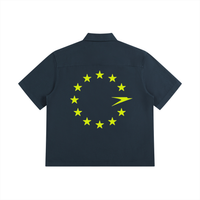 Unisex Boxy Patch Pocket Short Sleeve Shirt