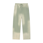 CANNING Sun Fade Raw Edge Straight-Leg Sweatpants
