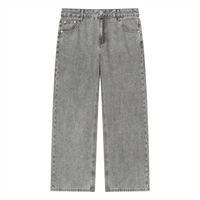 CANNING Unisex Vintage Wash Straight Leg Jeans
