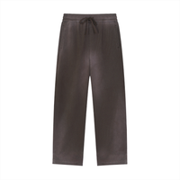 CANNING Sun Fade Raw Edge Straight-Leg Sweatpants