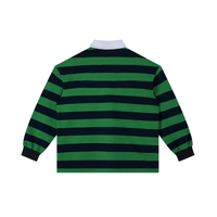 CANNING Color Block Stripe Polo Shirt