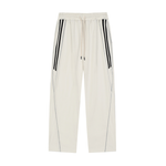 CANNING Reflection Striped Straight Leg Sweatpants