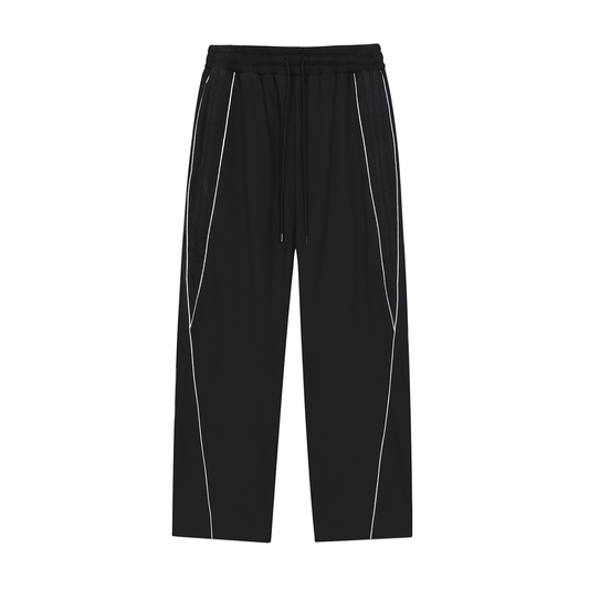 CANNING Reflection Striped Straight Leg Sweatpants