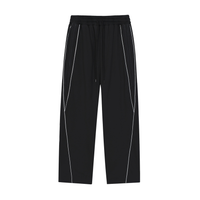 CANNING Reflection Striped Straight Leg Sweatpants