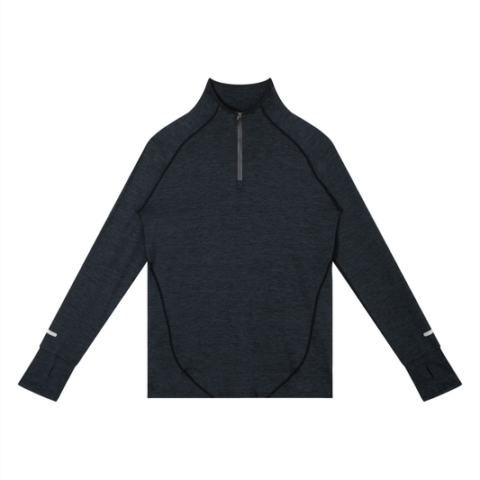 Men's Quarter Zip Raglan Training T-Shirt
