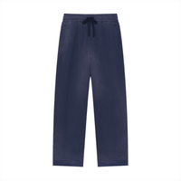 CANNING Sun Fade Raw Edge Straight-Leg Sweatpants