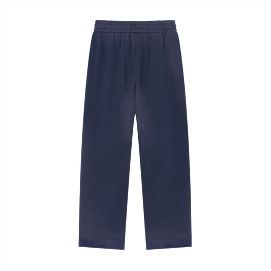 CANNING Sun Fade Raw Edge Straight Leg Sweatpants