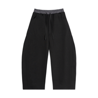 Canning Plaid Baggy Sweatpants