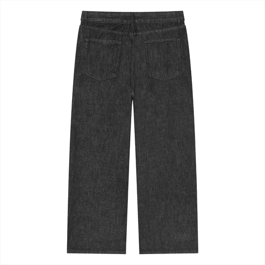 CANNING Unisex Vintage Wash Straight Leg Jeans